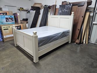 Queen Bed And Mattress 