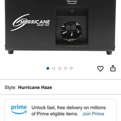 Chauvet Hurricane Hazer