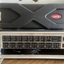 USED Behringer Mixer, Behringer DI Rack,  and SKB 3u Rack $270