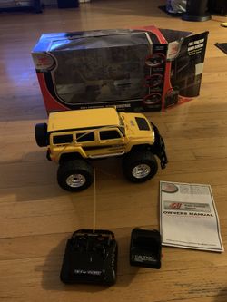 New bright H3 hummer remote control.