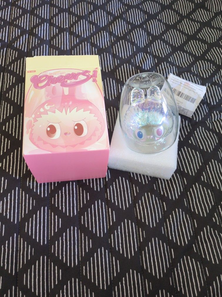 Secret Labubu Cheers Glass Cup