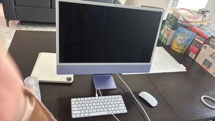 Apple IMac 24 inch Purple M1 Chip