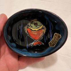 Original LEDERKERAMIK handgemalt