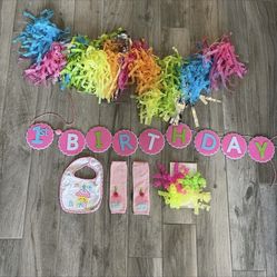 Baby Girl First Birthday Decor 