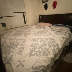 Bed Frame And Mattress 