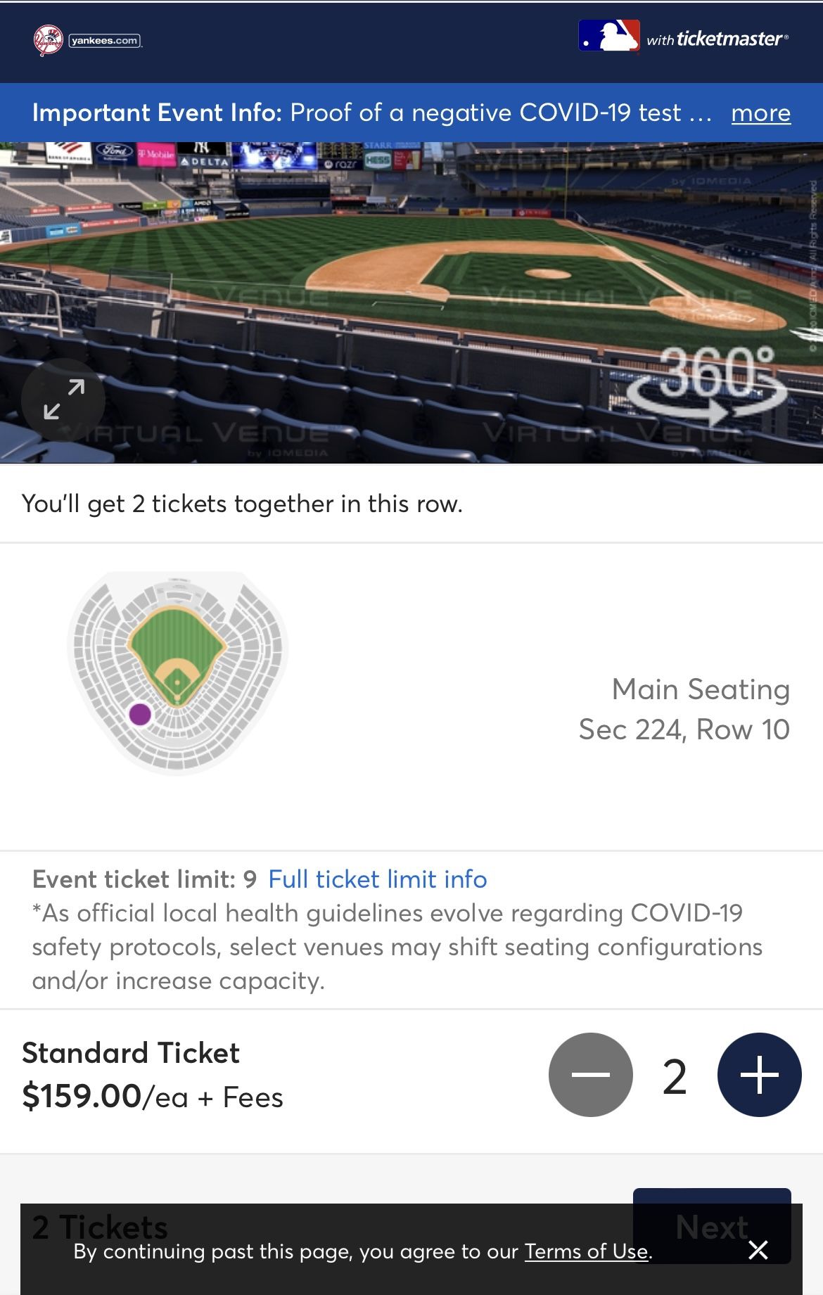 Yankee Tickets