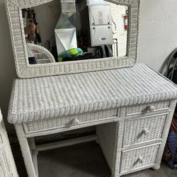 Wicker Bedroom Set Furniture