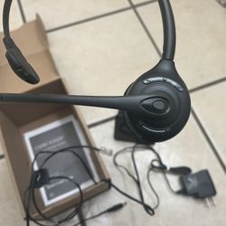Wireless Headset For Hard phone 