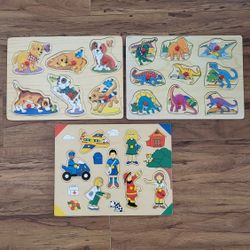 Wooden Puzzle For Kids ( Price Firm!)