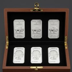 1 Troy Ounce 999 Silver Bars 