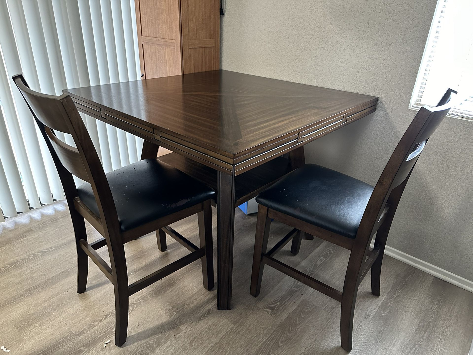 Tall Dining Table With 6 Chairs