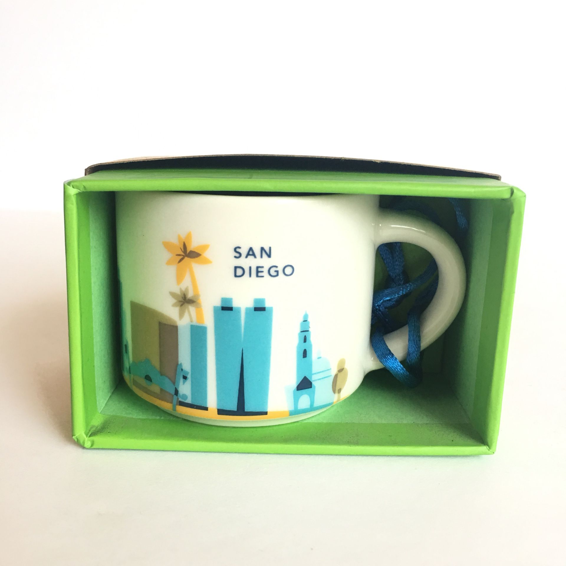Starbucks San Diego Ornament Mini Mug 2oz