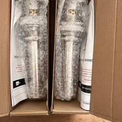 Bathroom sink, drain, width, or without overflow(2)