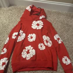 Red Denim Tears Hoodie
