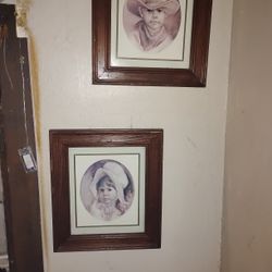 Little Boy and Little Girl Portraits