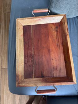 Large Wooden Target Threshold Tray