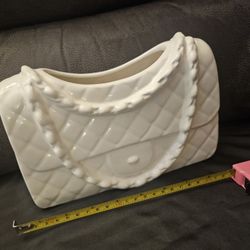 Purse Flower Vase