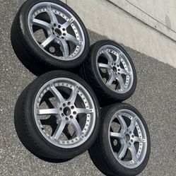 4 - 235/40r18 4x100 4x3.94 4x114.3 4x4.5 Akita Civic Fit Accord Xa Xb Ia Corolla Yaris Echo Wheels Rims !!!!!!!