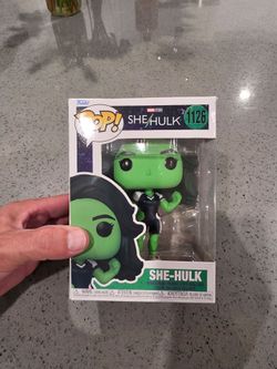Funko POP Marvel She-Hulk Disney+ Vinyl She-Hulk Figure # 1126. Brand New, Never Opened