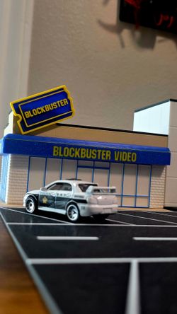 Blockbuster 1:64 diorama  3D printed