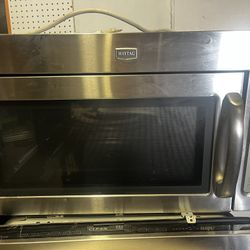 Maytag Range microwave 