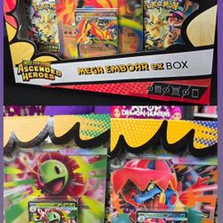 Pokémon TCG: Mega Evolution—Ascended Heroes Mega ex Box.