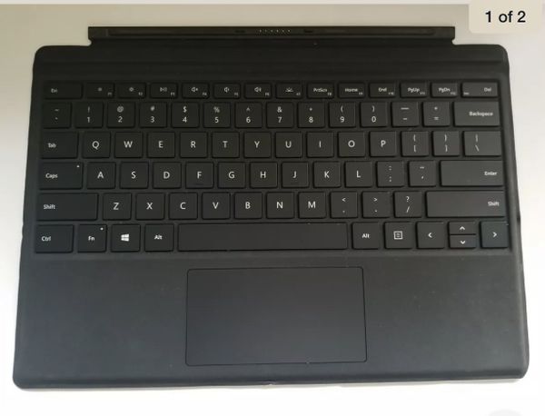 Microsoft Surface Pro Model 1725 Black keyboard for Sale in Fresno, CA ...