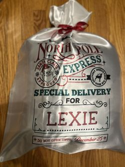 Personalized Christmas Gift sacks / Decorations/ No Need To gift wrap 
