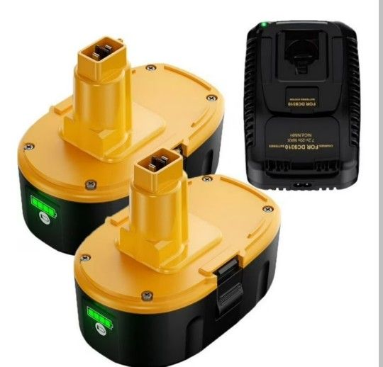 Dewalt - 2 18v Batteries 🔋 & Charger