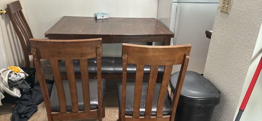 Wood table