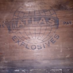 Vintage Wood Shipping Crate