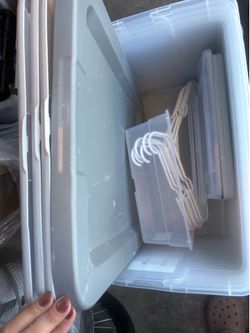 Storage box lot