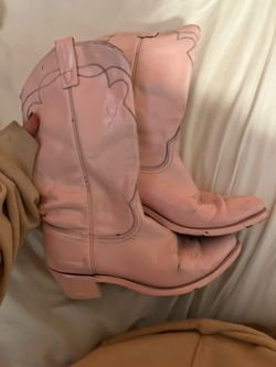 Pink cowboy boots women’s