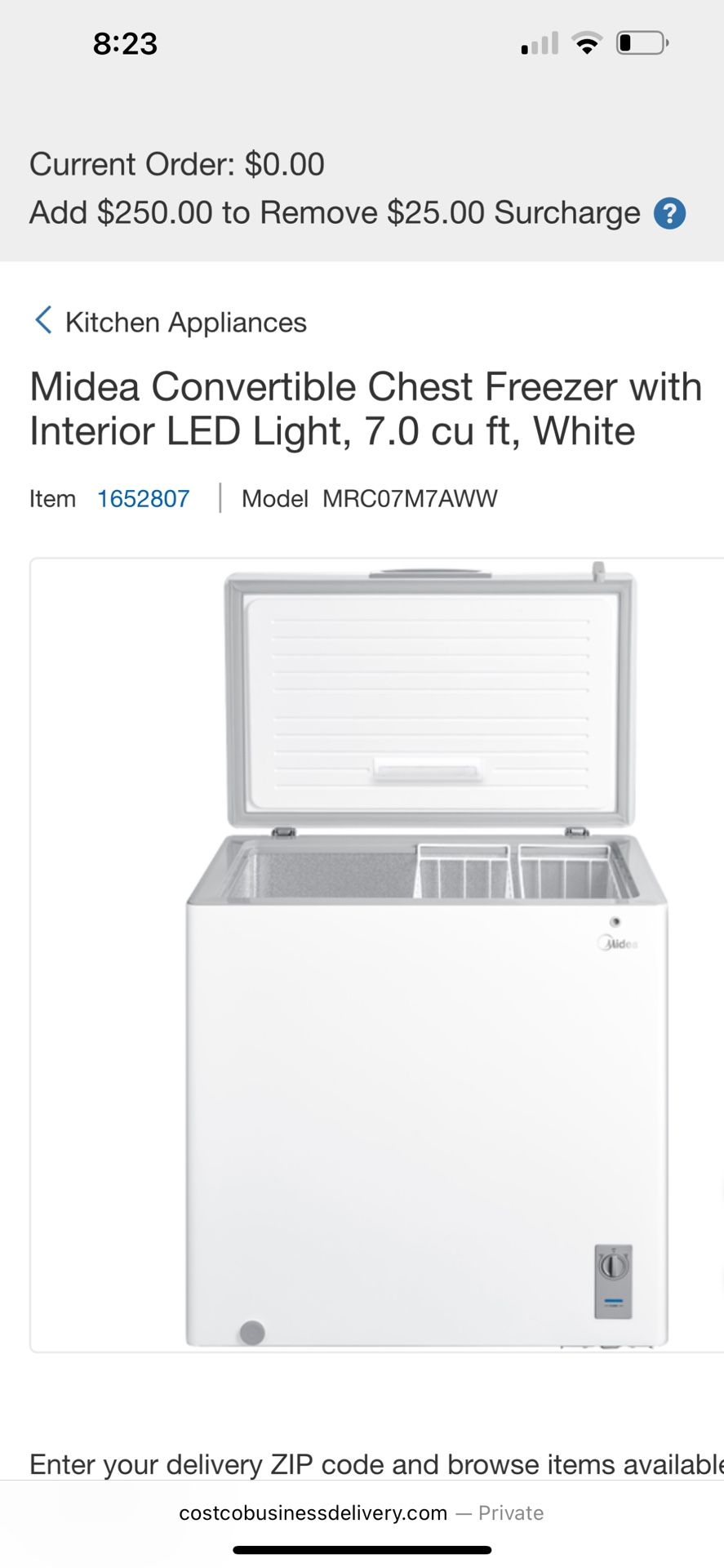 Chest Freezer