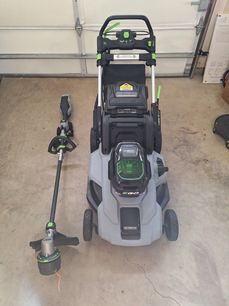 EGO 21" self Propelled Mower And Trimmer