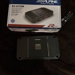 Alpine R Series Mono Amp!