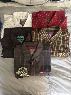 Dixon Short Sleeve Shirts (5 total)