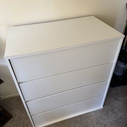 White dresser
