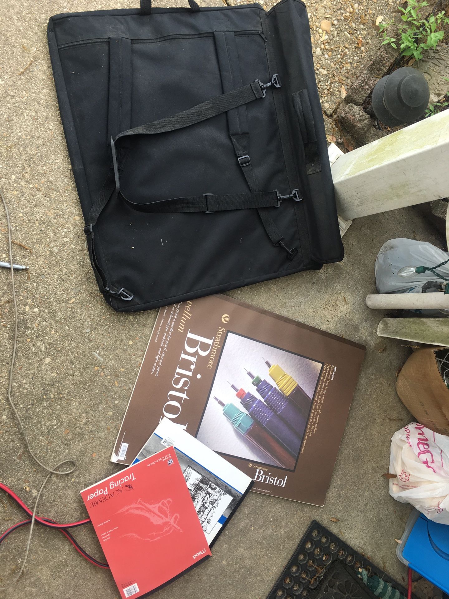 Art Drawing Material And Large Duffel Bag Only $30 Farm