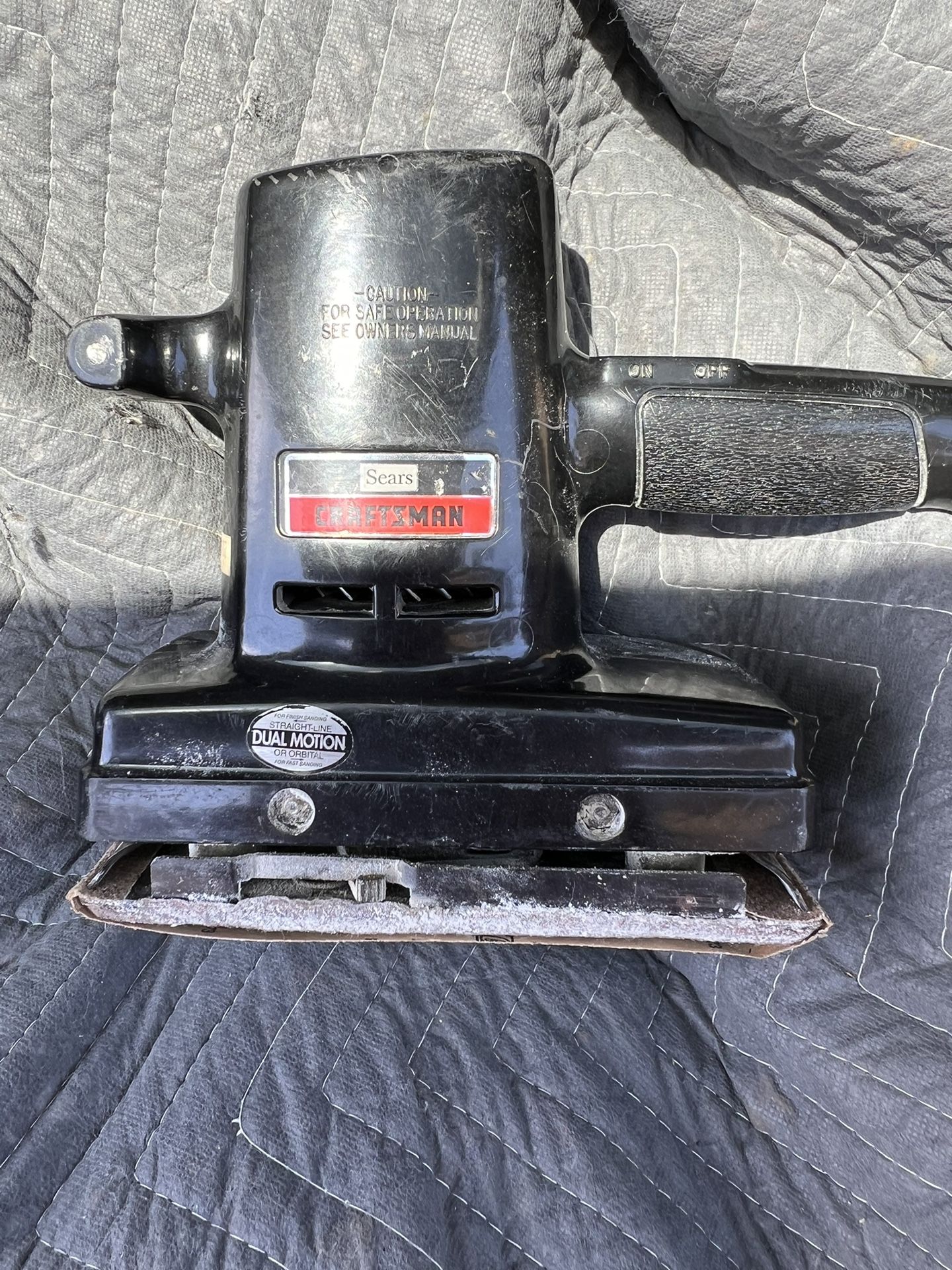 CRAFTSMAN ELECTRIC, PAD SANDER