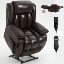 Recliner Sofa In Brown 