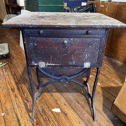 vintage multifunction table