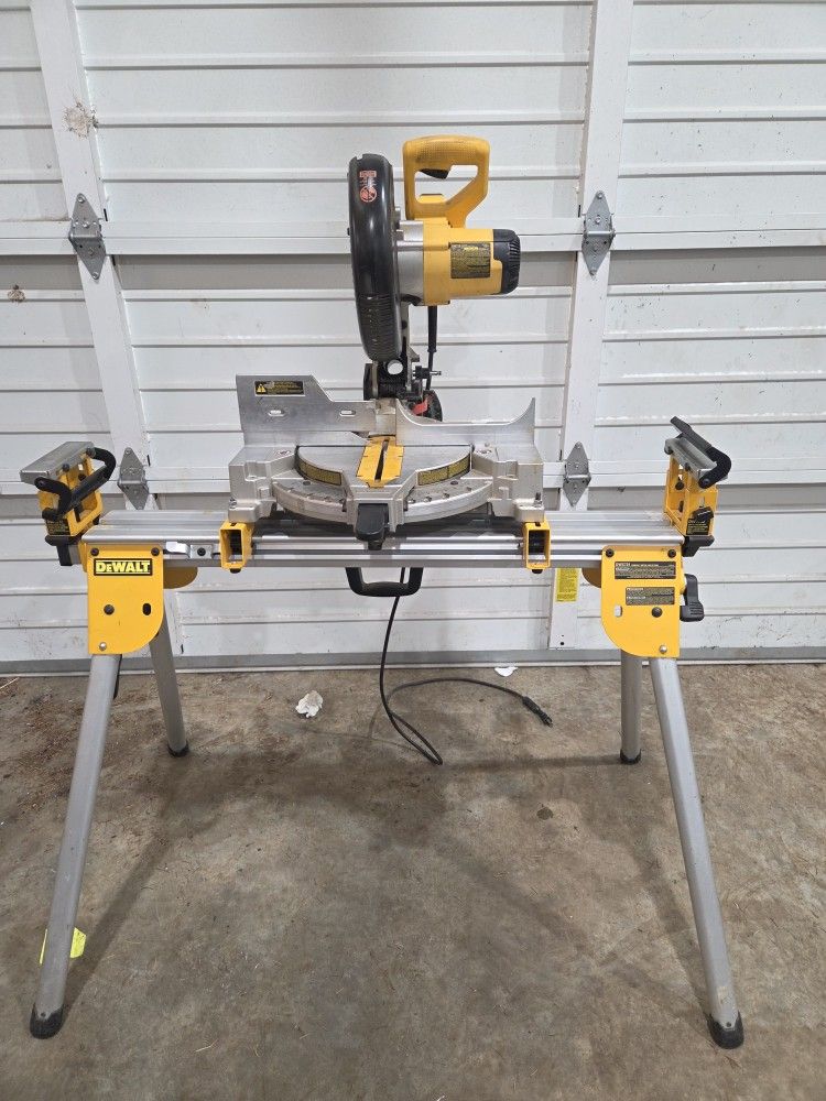 Dewalt Chop Saw And Stand $280