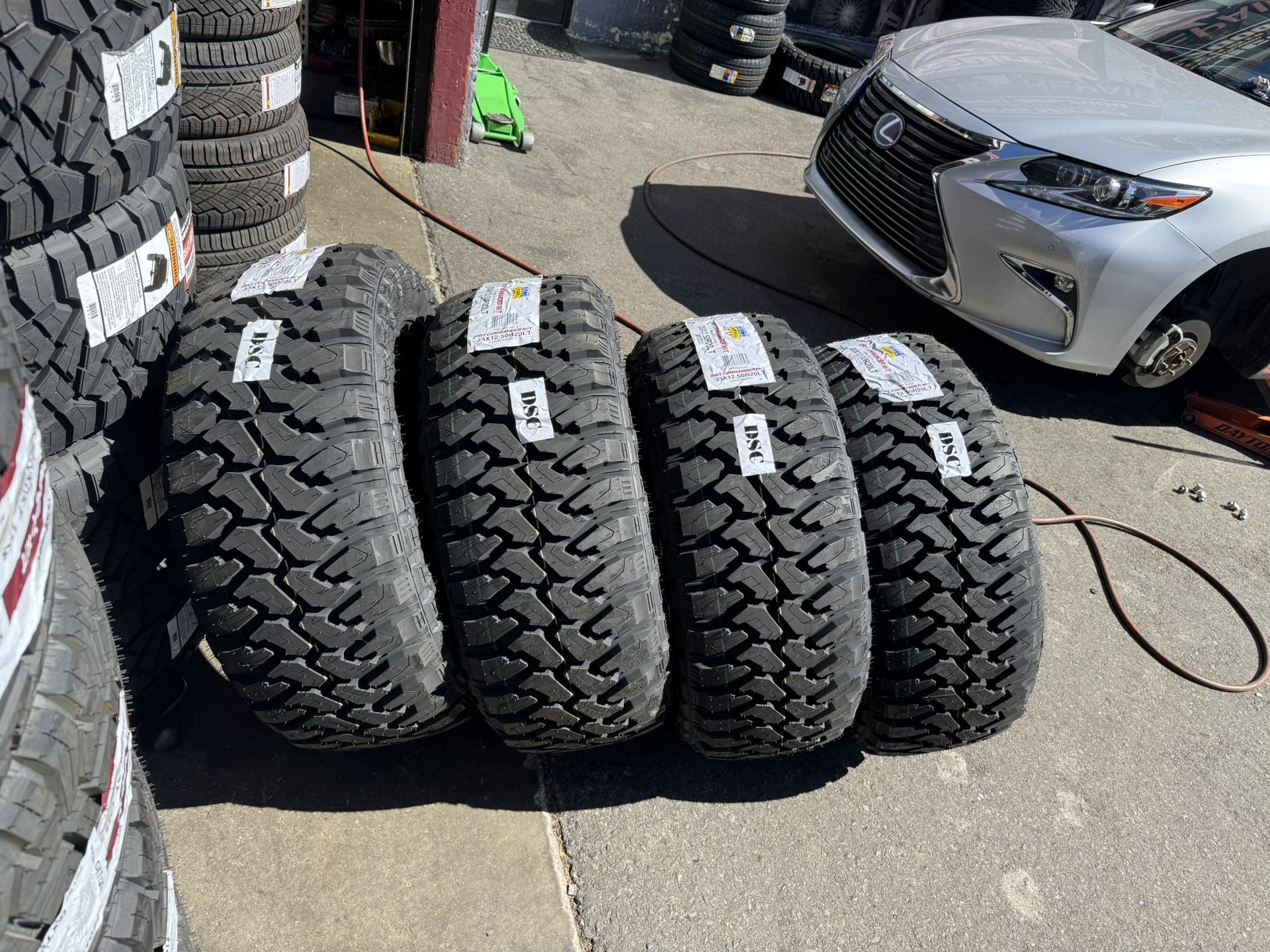 33-12-50-20 Tires 850$ Installed Balance