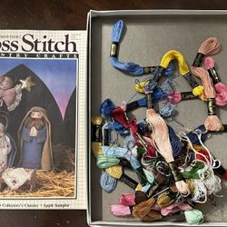 Cross Stitch  & country magazine Sept/oct 87 and floss