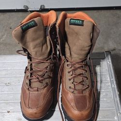 Hytest 8" Met Guard Work Boot Men's 10.5 Wide