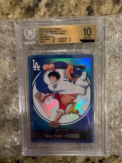 One piece x Dodgers luffy