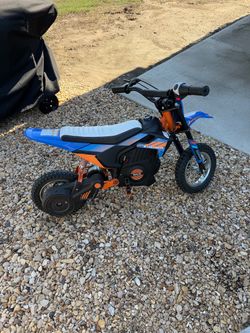 Kids Electric Dirt Bike with Training Wheels