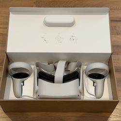 Meta Quest 2 256GB VR Headset - Complete in Box w/ Both Controllers - Like New