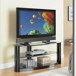 Whalen Furniture - 3-in-1 TV Stand for Most Flat-Panel TVs Up to 60"